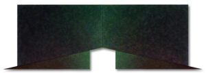 o.T., 1999/2010, Malerei 159 x 494 cm, Acryl, Leinwand, Atelier Adler